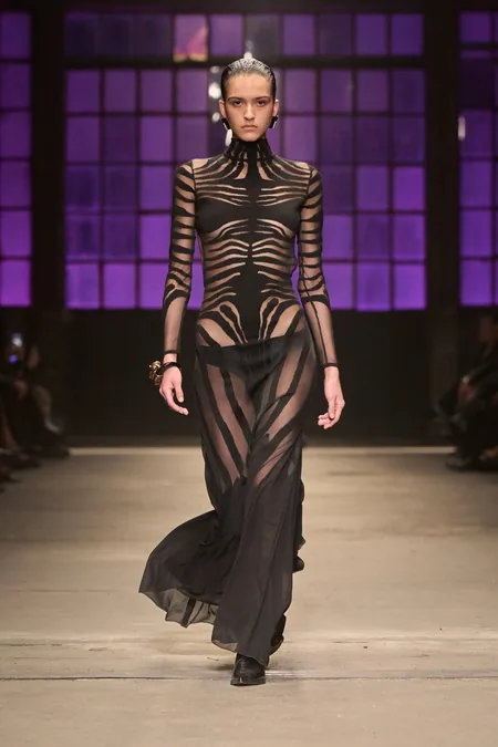 Runway look, Roberto Cavalli