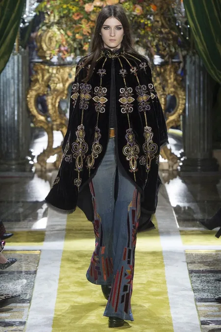 Runway look, Roberto Cavalli
